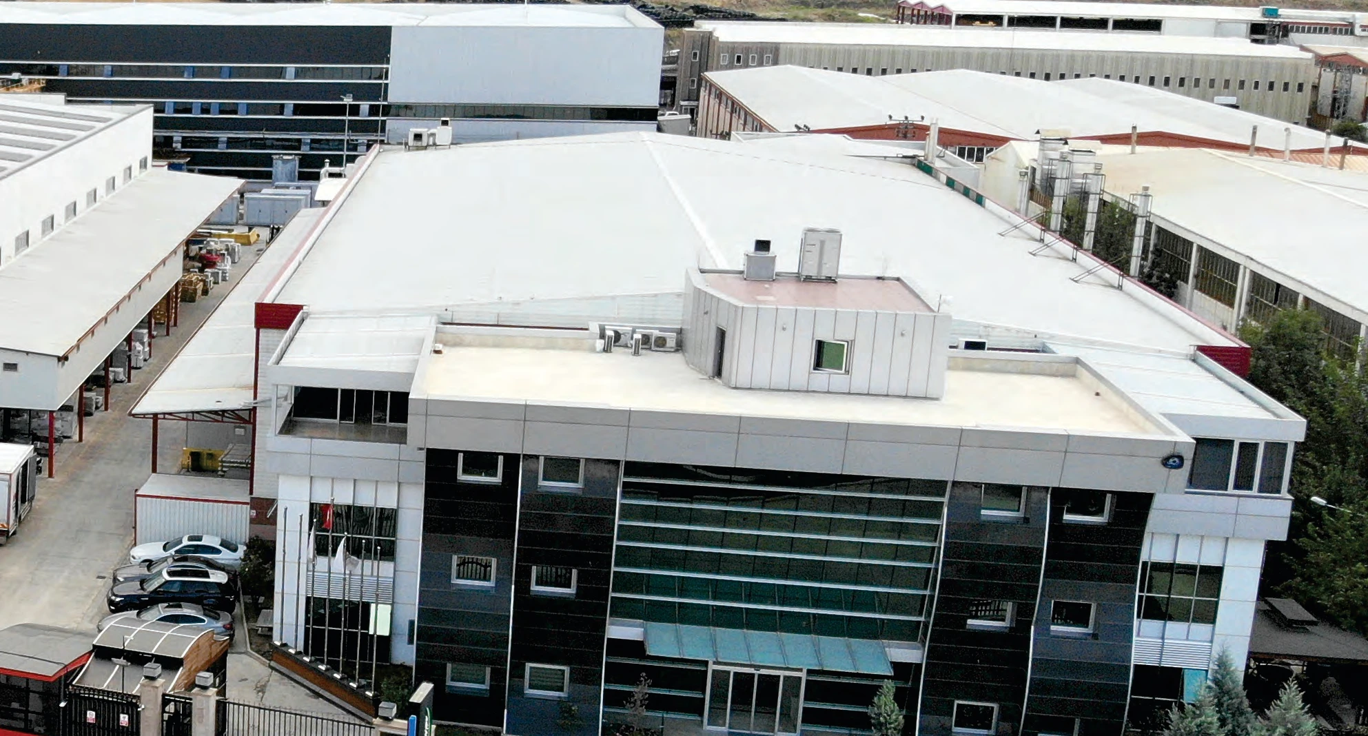 Europower manufacturing campus shown in the manufacturer catalog