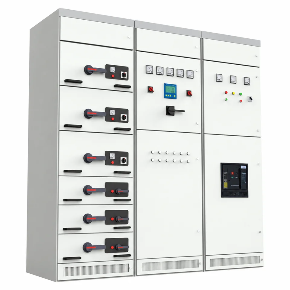 Low-voltage switchgear and electrical distribution panels